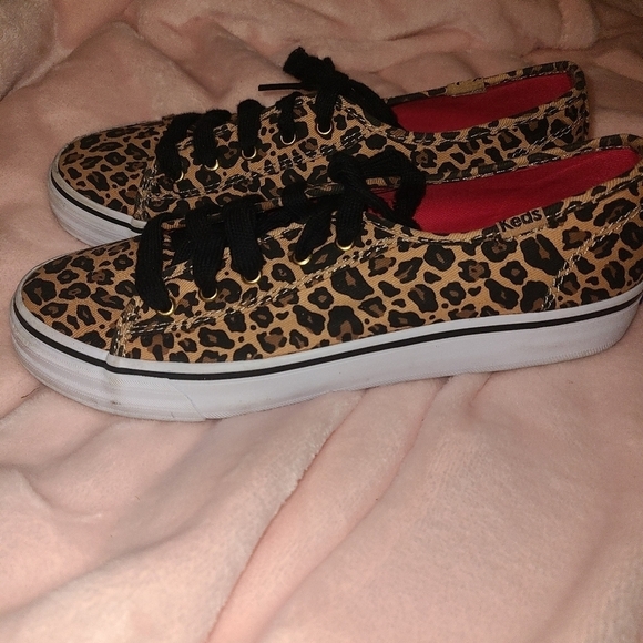 Keds Double Up leopard shoes - Picture 2 of 6